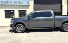 2018 Ford F-150 with professional window tint in North Bay